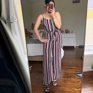 Stripped jumpsuit